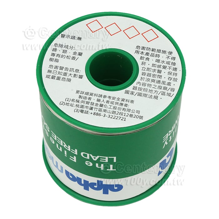 無鉛錫絲 Sn96.5/Ag3.0/Cu0.5  - 95086 產品圖片