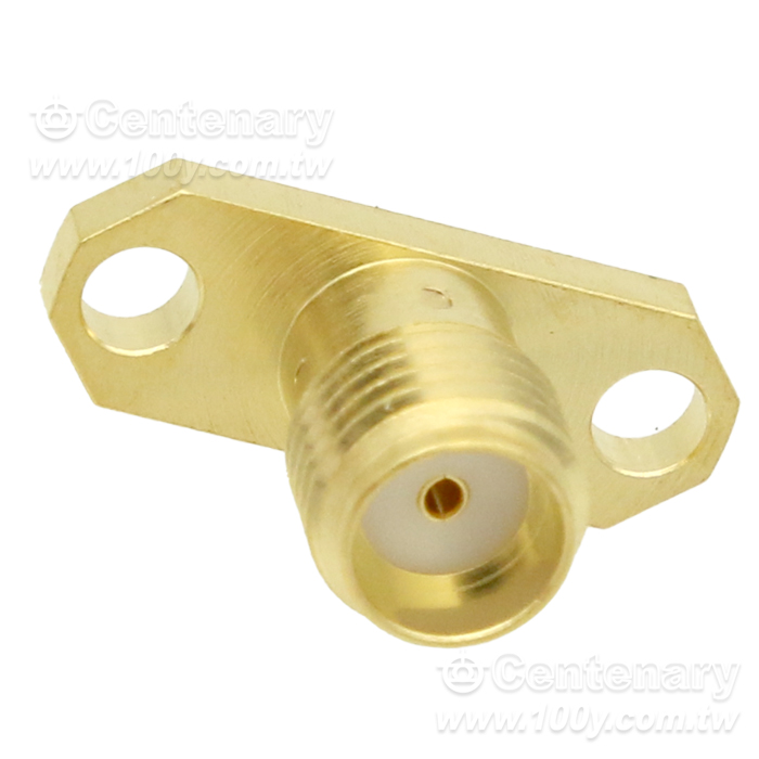 SMA Jack ψ16mm 2 Hole Flange With Round Contact - 95336 Product Image