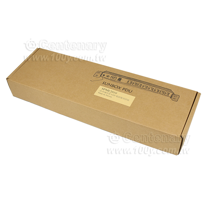 SUNBOX_LED Meter Type Power Strip - 95438 Product Image