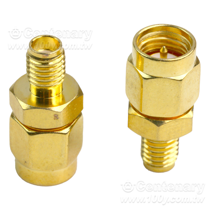 SMA公頭轉SSMA母頭 SSMA/SMA-KJ SSMA轉SMA連接器 - 162643 產品圖片