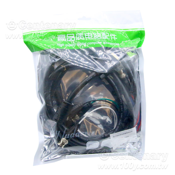 RGBHV色差分量轉接線_3M - 162711 產品圖片