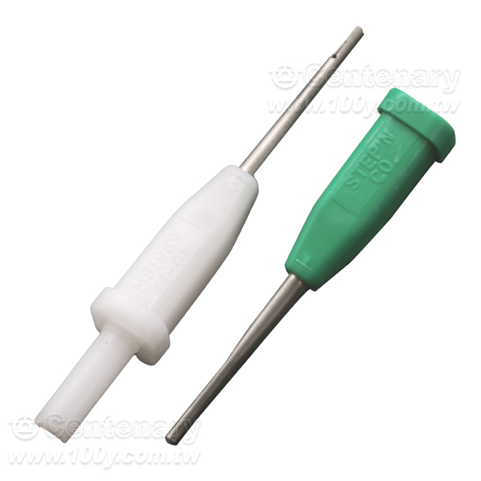 美國STP 金屬退針器  綠白 Contact Size 22 - 162877 產品圖片