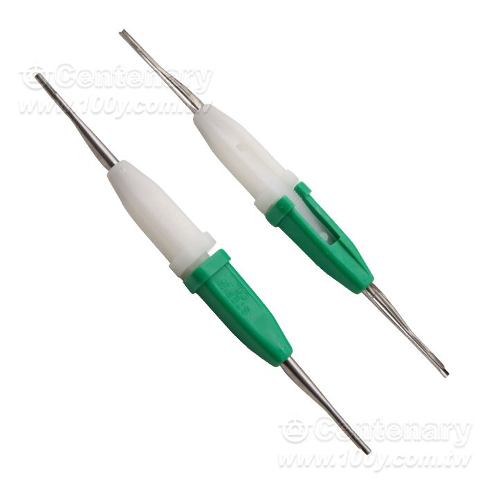 美國STP 金屬退針器  綠白 Contact Size 22D - 162880 產品圖片