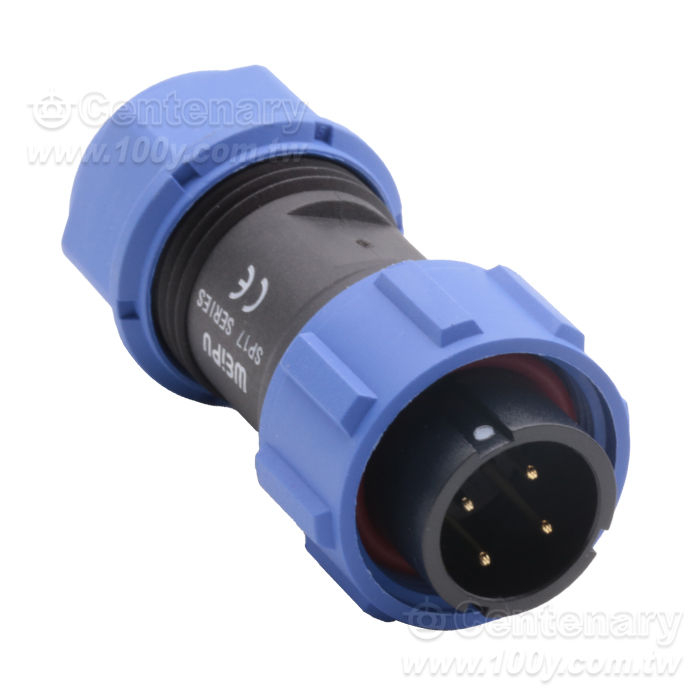 IP68 Cable Connector Cable plug + cable docking socket - 162804 Product Image
