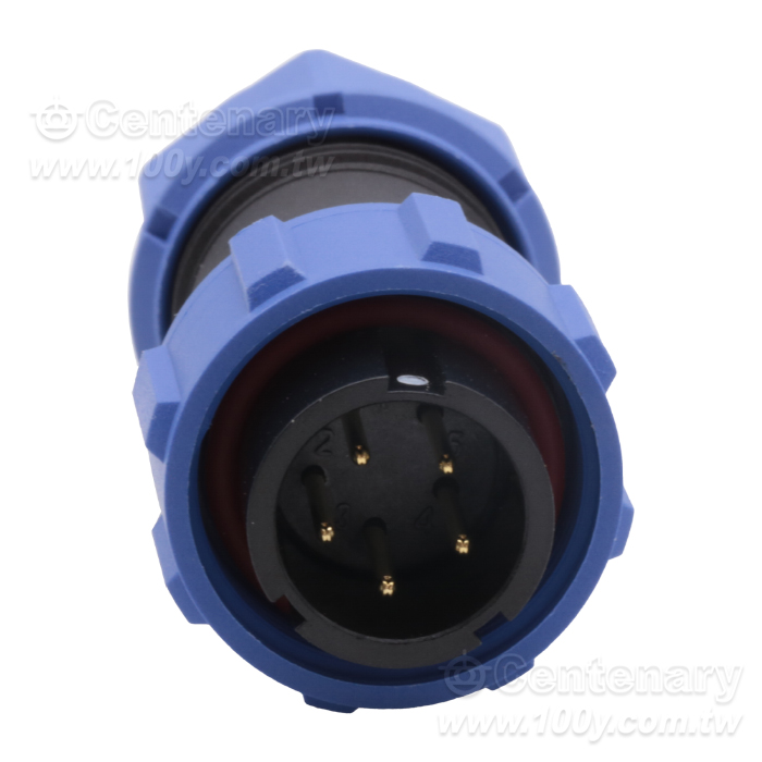 電纜插頭+電纜對接插座5P 5A/500V - 162805 產品圖片