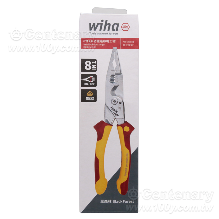 德國wiha 8合1電工鉗 - 162818 產品圖片