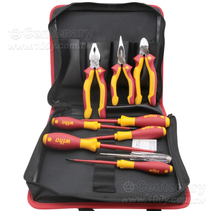 德國wiha 10件套電工絕緣工具組套 - 162819 產品圖片