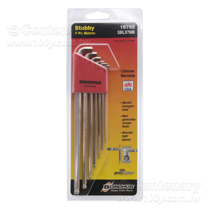 Platinum Super Long Ball Hex Wrench - 162934 Product Image