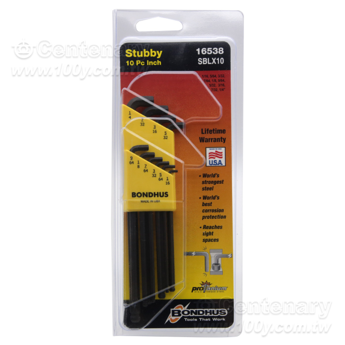 BONDHUS Platinum Super Long Ball Hex Wrench - 162937 Product Image