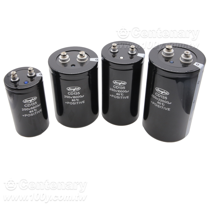  CD135系列 18000uF/250V   90*130MM - 163050 產品圖片