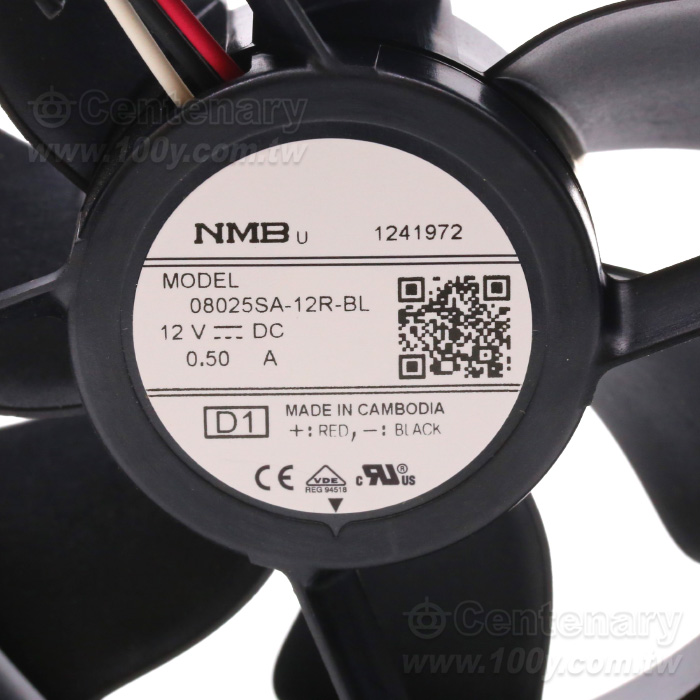 NMB_DC12V直流風扇  80*80*25mm - 163075 產品圖片