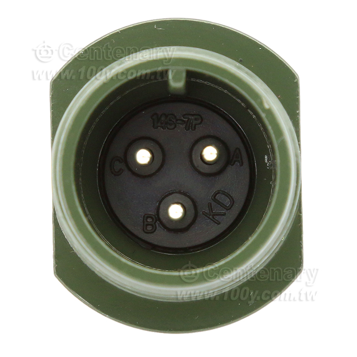 Straight Plug+Cable Strain Relief Clamp - 149308 Product Image