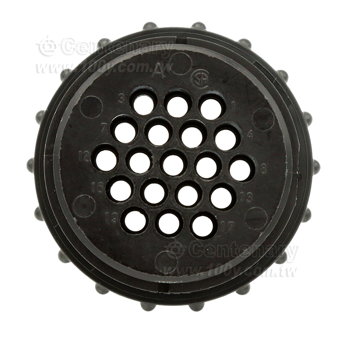 TE/Amp_CPC Series 1 19Pin Male Plug - 66871 Product Image
