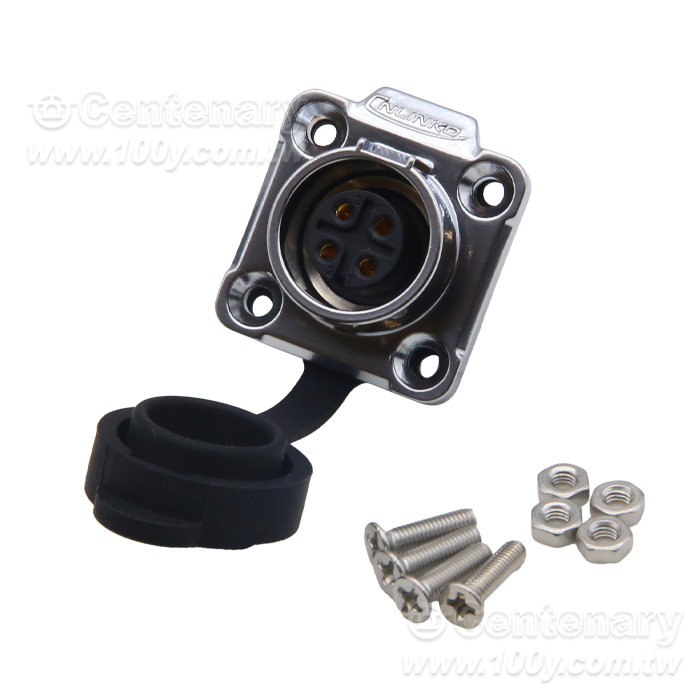 Cnlinko  LP16 type 4cores/Multi core power supply Industrial waterproof connectors - 161535 Product Image