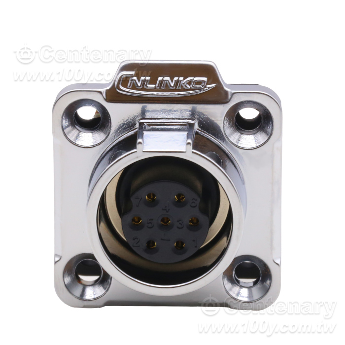 Cnlinko  LP16 type 7cores/Multi core power supply Industrial waterproof connectors - 161537 Product Image