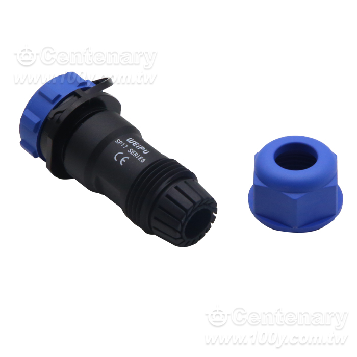 電纜對接母端2P 10A/500V - 163371 產品圖片