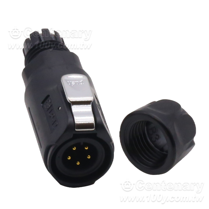 Cnlinko  LP12 Type 5-core Male Plug/Multi core power supply Industrial waterproof connectors - 119824 Product Image