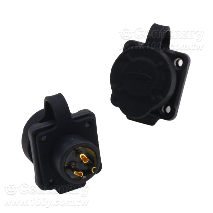 Cnlinko  LP12 type 3 cores/Multi core power supply Industrial waterproof connectors - 161307 Product Image