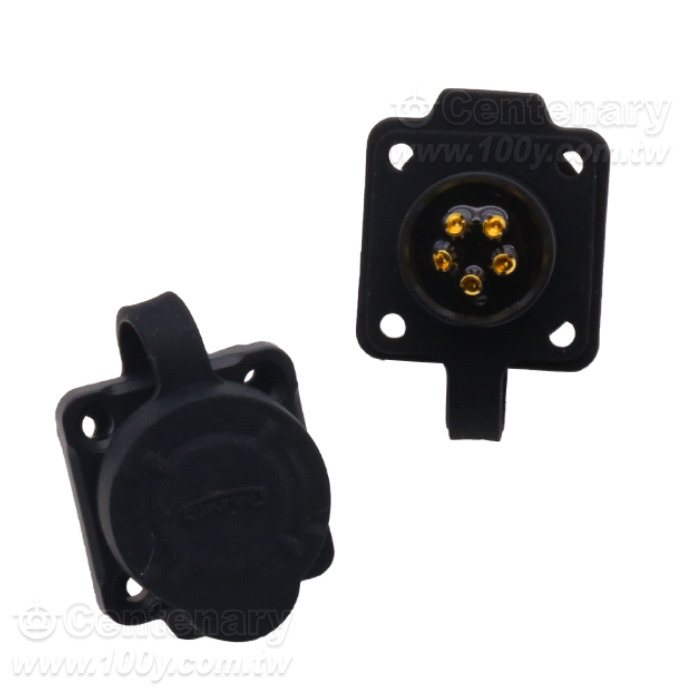 Cnlinko  LP12 type 5cores/Multi core power supply Industrial waterproof connectors - 161310 Product Image
