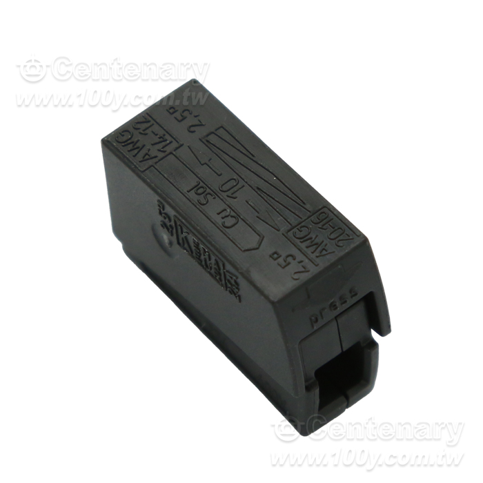 電纜線連接器 2.5mm/400V/24A 1進1出 - 145333 產品圖片
