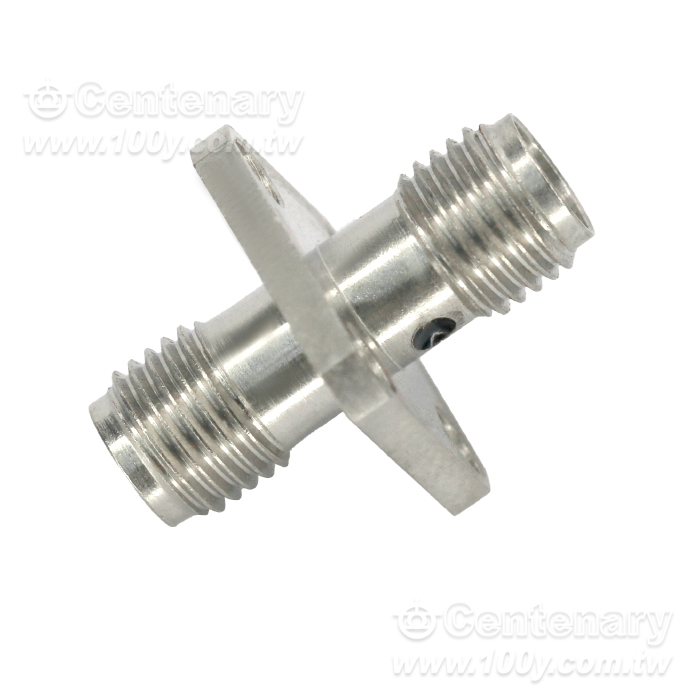 SMA jack to SMA jack with 4-hole flange 18GHz VSWR1.2 - 163408 Product Image