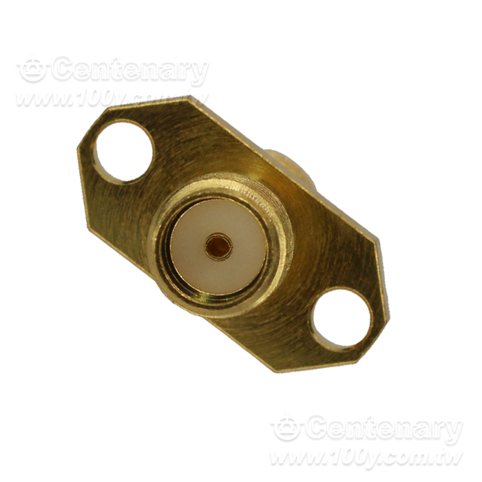 SMA jack to SMA jack with 2-hole flange 18GHz VSWR1.2 - 163412 Product Image
