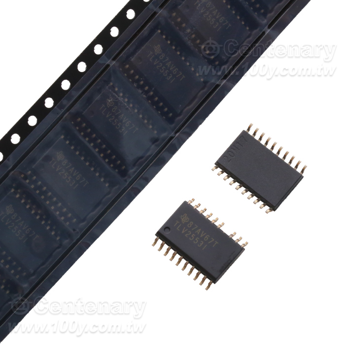 TI  ADC 12bit 200kSPS ADC A 595-TLV2553IDW - 163457 Product Image