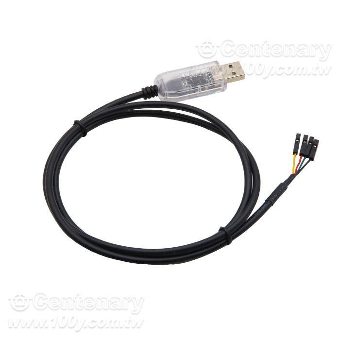 USB轉TTL 4P串口線（PL2303 3.3V）1米 - 163459 產品圖片