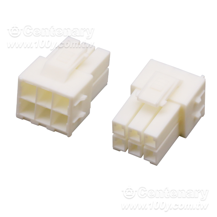 9P公插頭 3行 3.96MM 天然色 - 165904 產品圖片