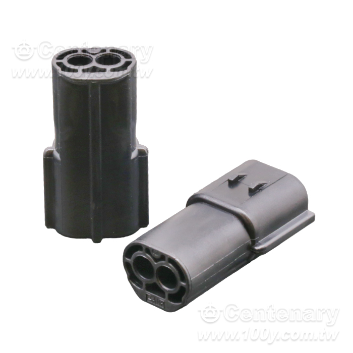 TE CONN RCPT HSG 1POS BLACK - 164689 Product Image
