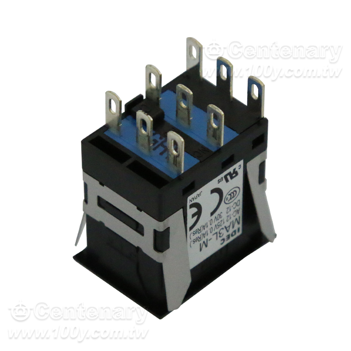 長方形瞬時照光按鈕 24VAC/DC 綠色 - 96151 產品圖片