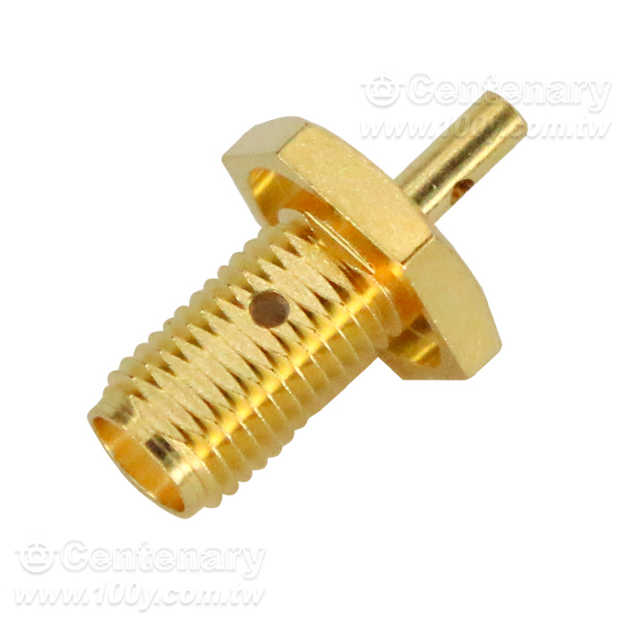 SMA Jack Solder Bulkhead - 96157 Product Image