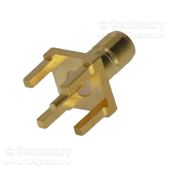 SMB Jack PCB Mount With Round Contact - 96164 Product Image