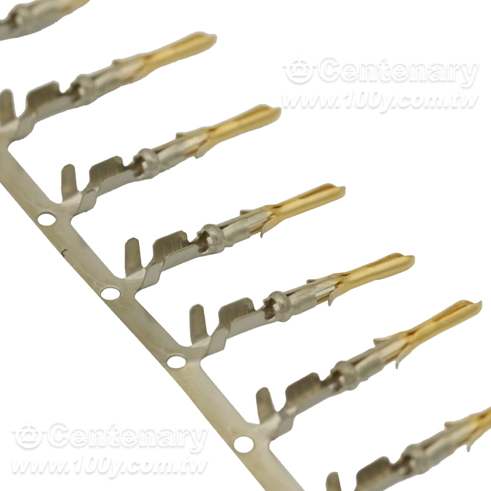 Contact Crimp Split Pin 18-26AWG Gold - 115522 Product Image