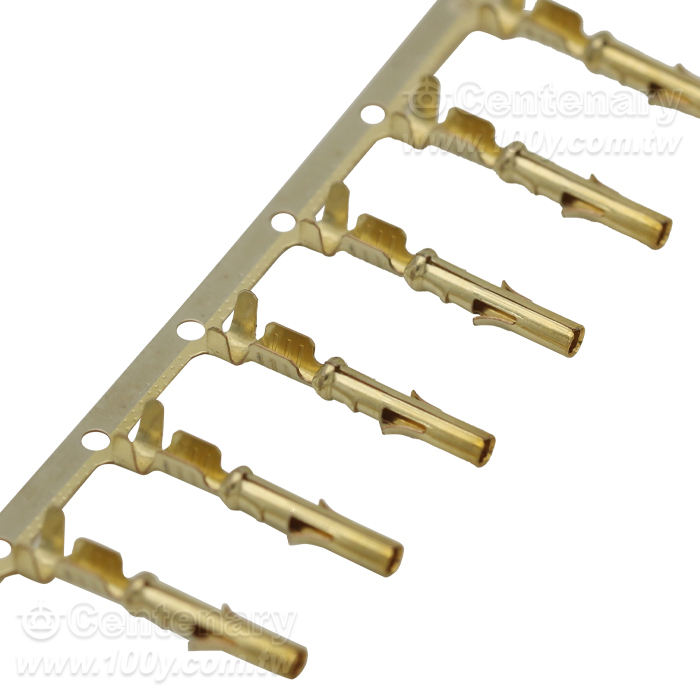 Contact Crimp Split Pin 18-26AWG Gold - 115525 Product Image