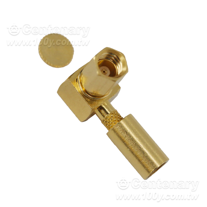 SSMC Plug  Right Angle 6GHz VSWR1.2 - 96094 產品圖片