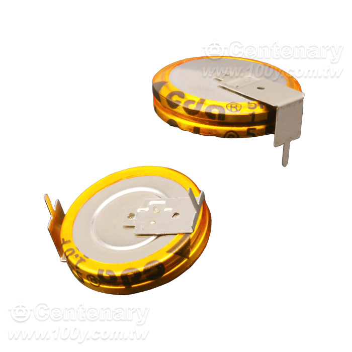超級法拉電容 1F/5.5V H型 19.5*6.5mm - 163556 產品圖片