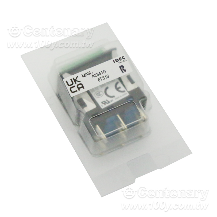 長方形交替照光按鈕 24VAC/DC  綠色 - 96152 產品圖片