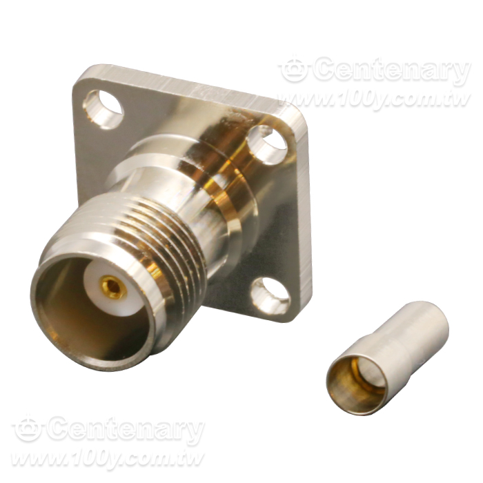 TNC   Crimp TNC-C-KF-1.5-帶螺母法蘭固定 - 163629 Product Image