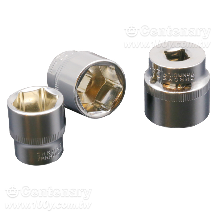 3/8寸短套筒六角直徑19mm - 163654 產品圖片