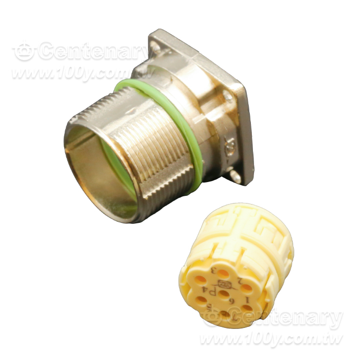Aviation plug M23 - 163624 Product Image