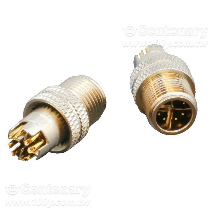 M12 8PIN X-CODE male - 163602 Product Image