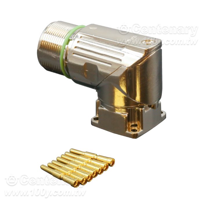 Aviation plug M23 - 163619 Product Image