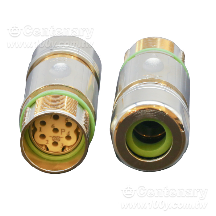 Aviation plug M23 - 163621 Product Image