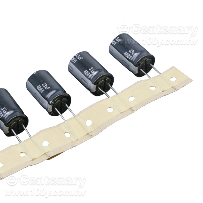 NHG 33uF/400V D16*L25mm 105℃ - 155914 產品圖片