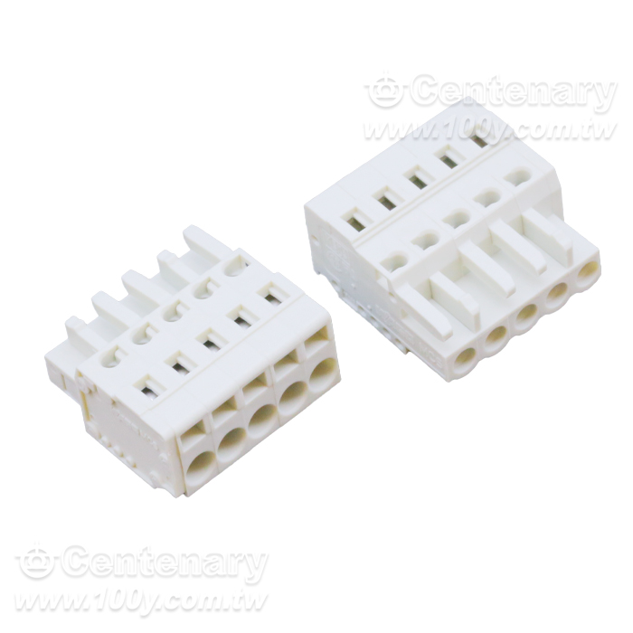 孔型插接線插頭 5P P:5mm - 163713 產品圖片