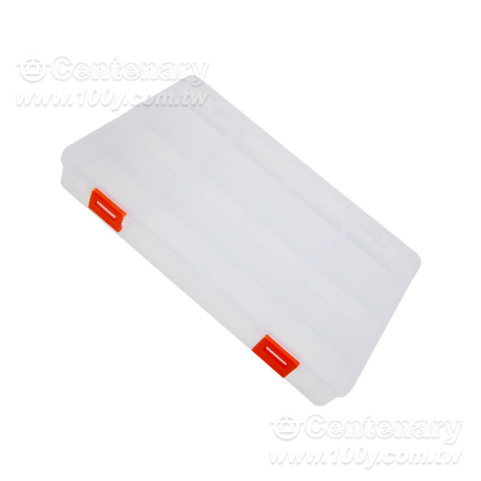 12格收納盒 PP材質 尺寸:22.2*14*3cm  (隔板可拆) - 163835 Product Image