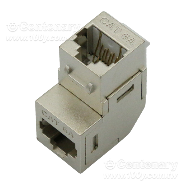 Cat.6A FTP 網路接續盒 90度 - 96545 產品圖片