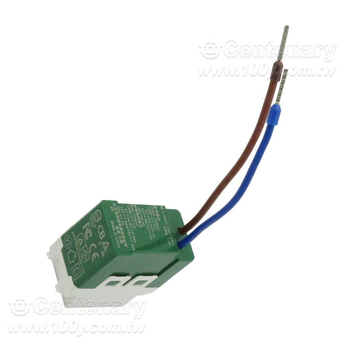 50W USB快充插座 1/3模組(可搭配Panasonic插座面板) C1:50W C2:50W - 163730 Product Image