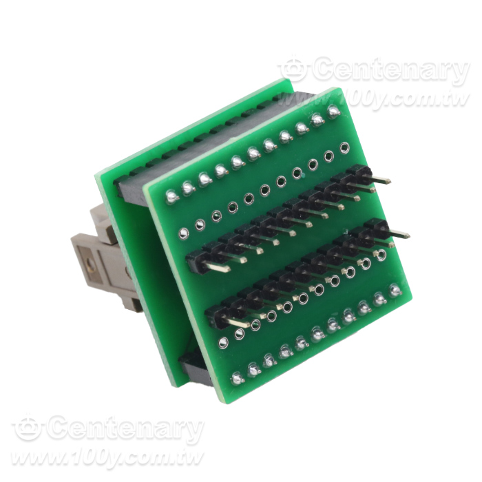 SMD-0.5 翻蓋式開爾文＋轉接板 - 163992 產品圖片